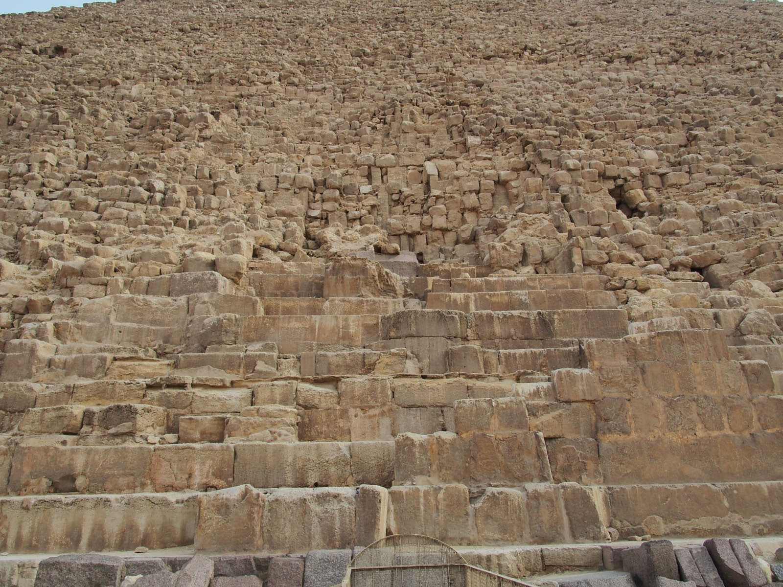 egypte - gros plan de pyramide