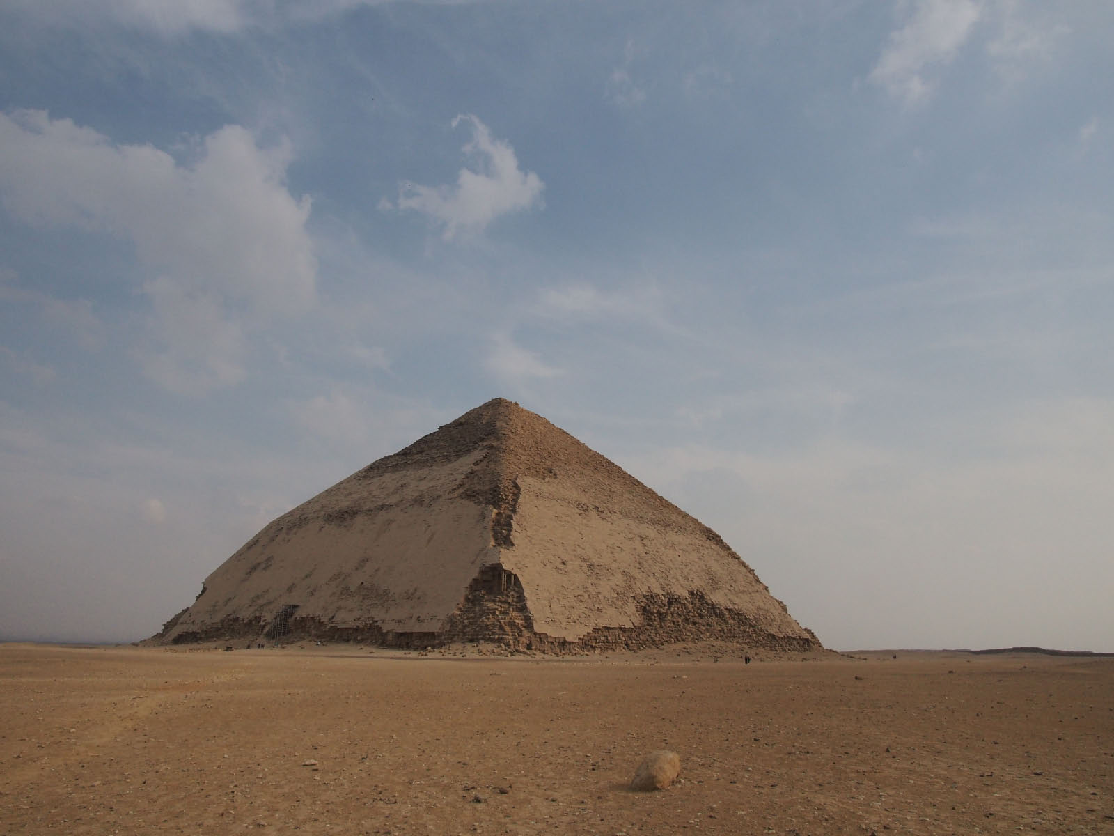 Egypte : Pyramide Rhomboïdale de Dahchour,