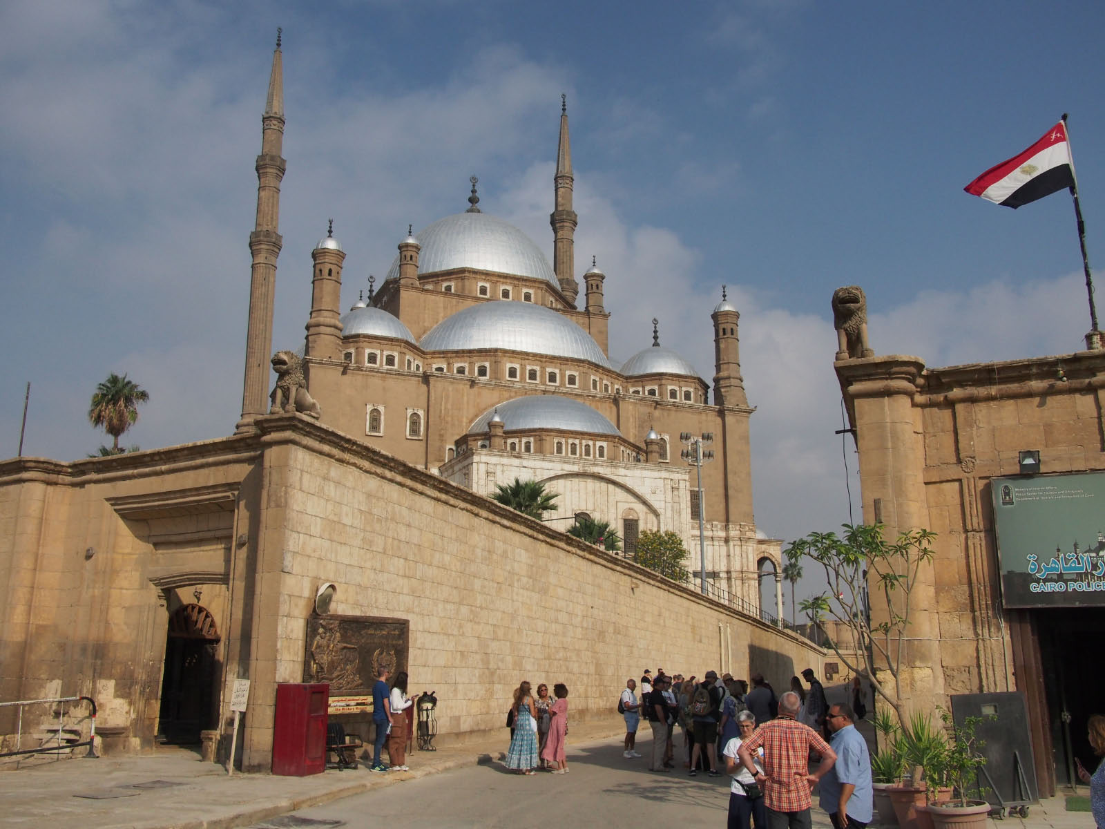 egypte - Mosquée d'albâtre a la citadelle du Caire