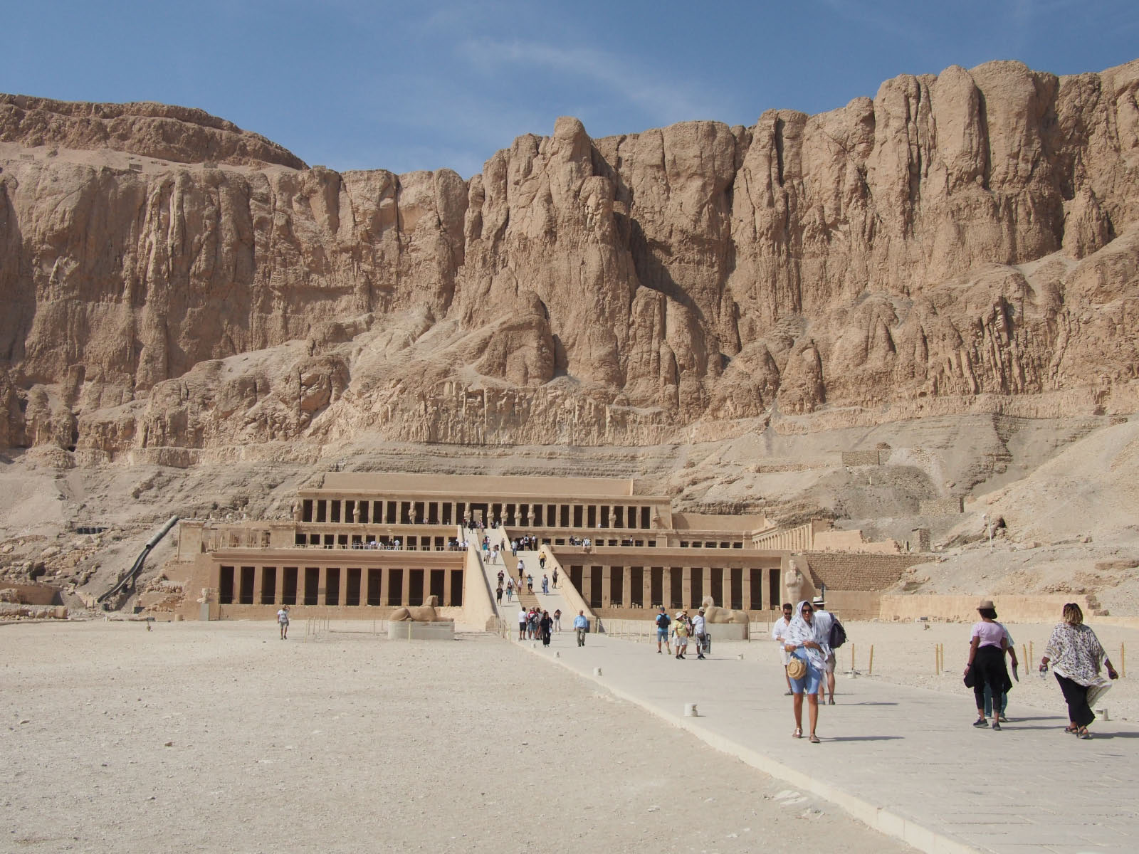 Egypte: tombeau d'Hatshepsout