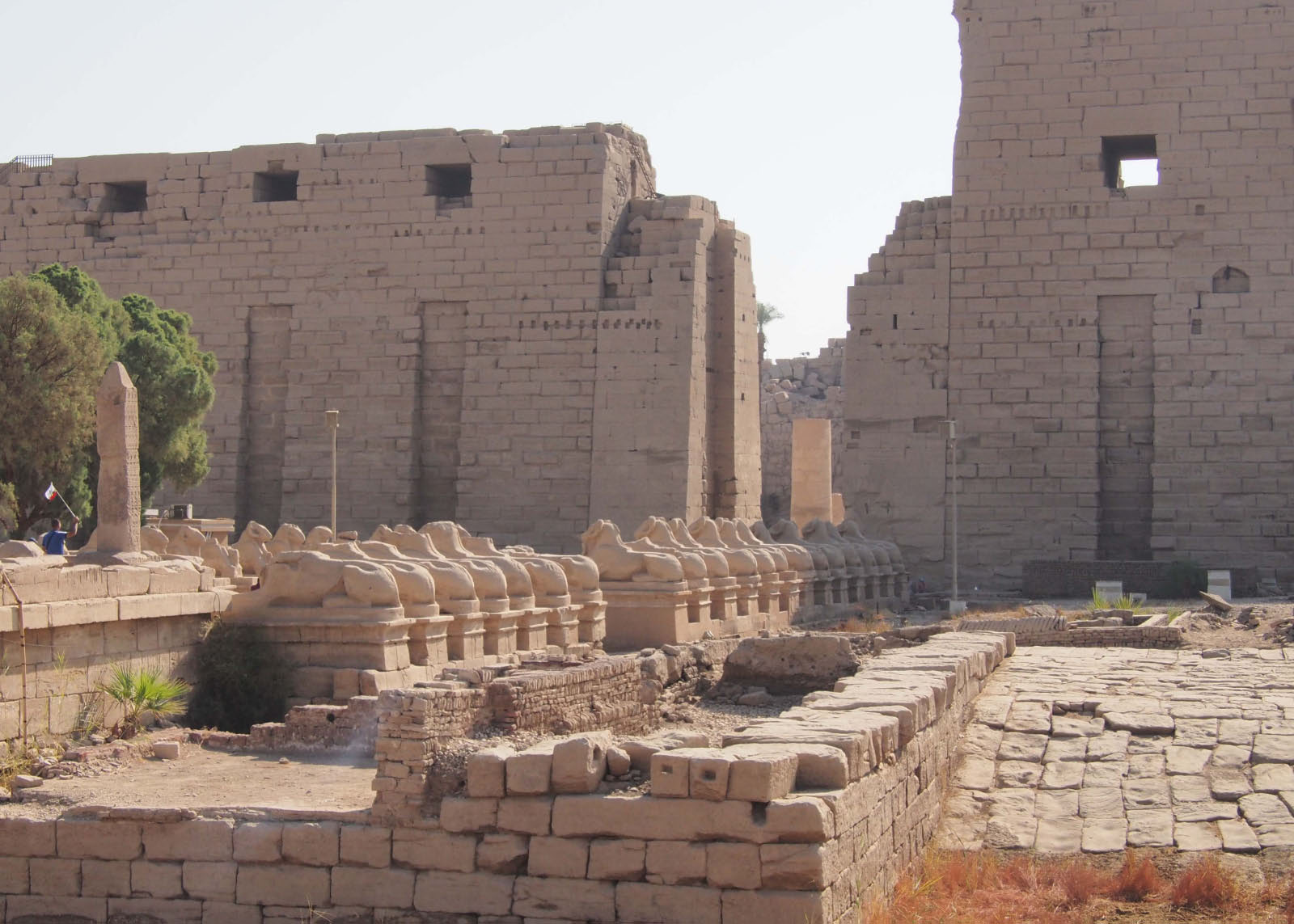 egypte : temple de Karnak