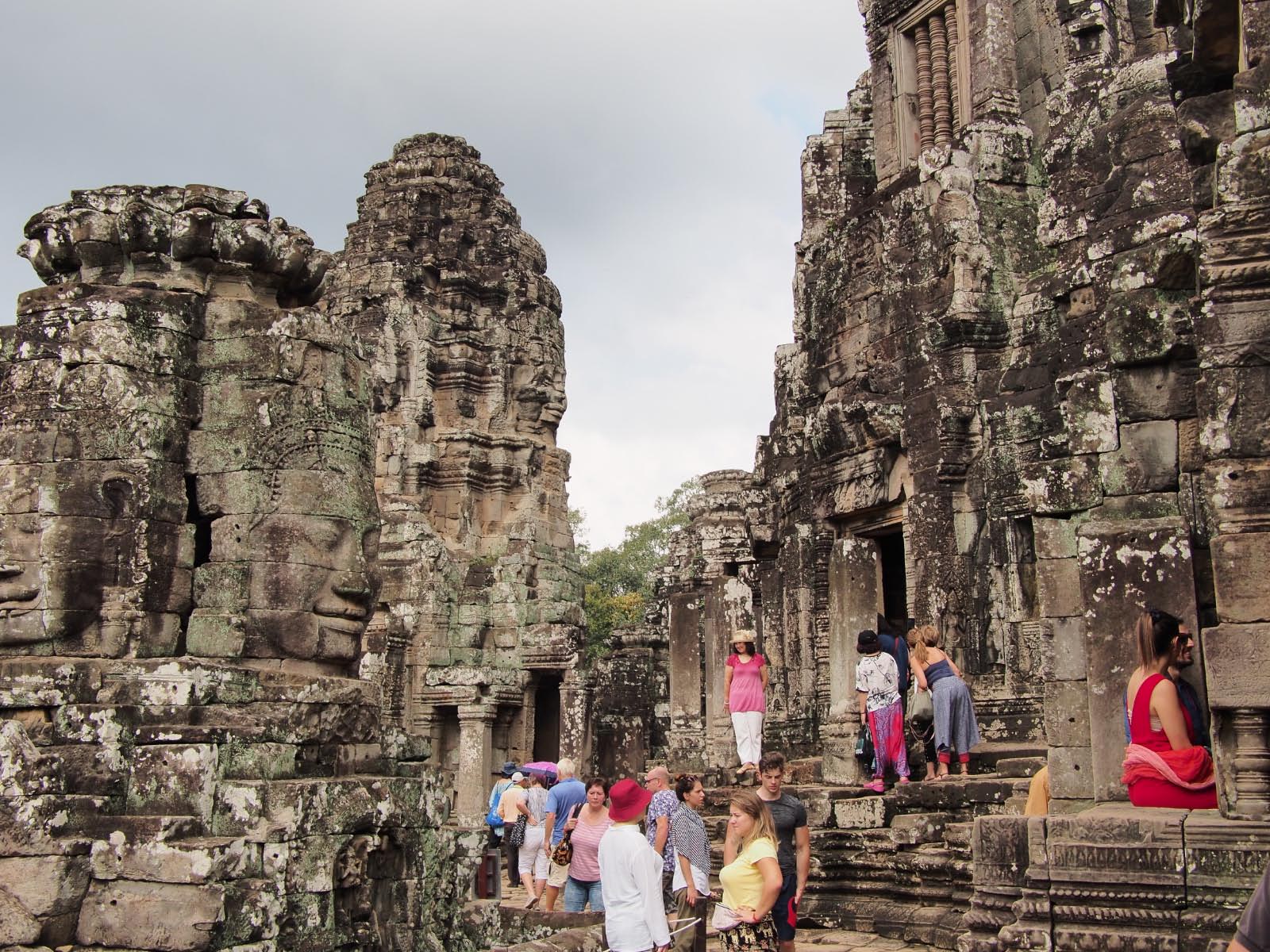 Angkor- le Bayon a Angkor Thom