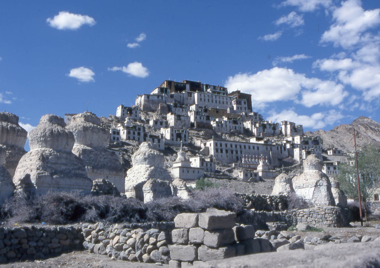 Potala (chateau) de Thikse au Ladakh