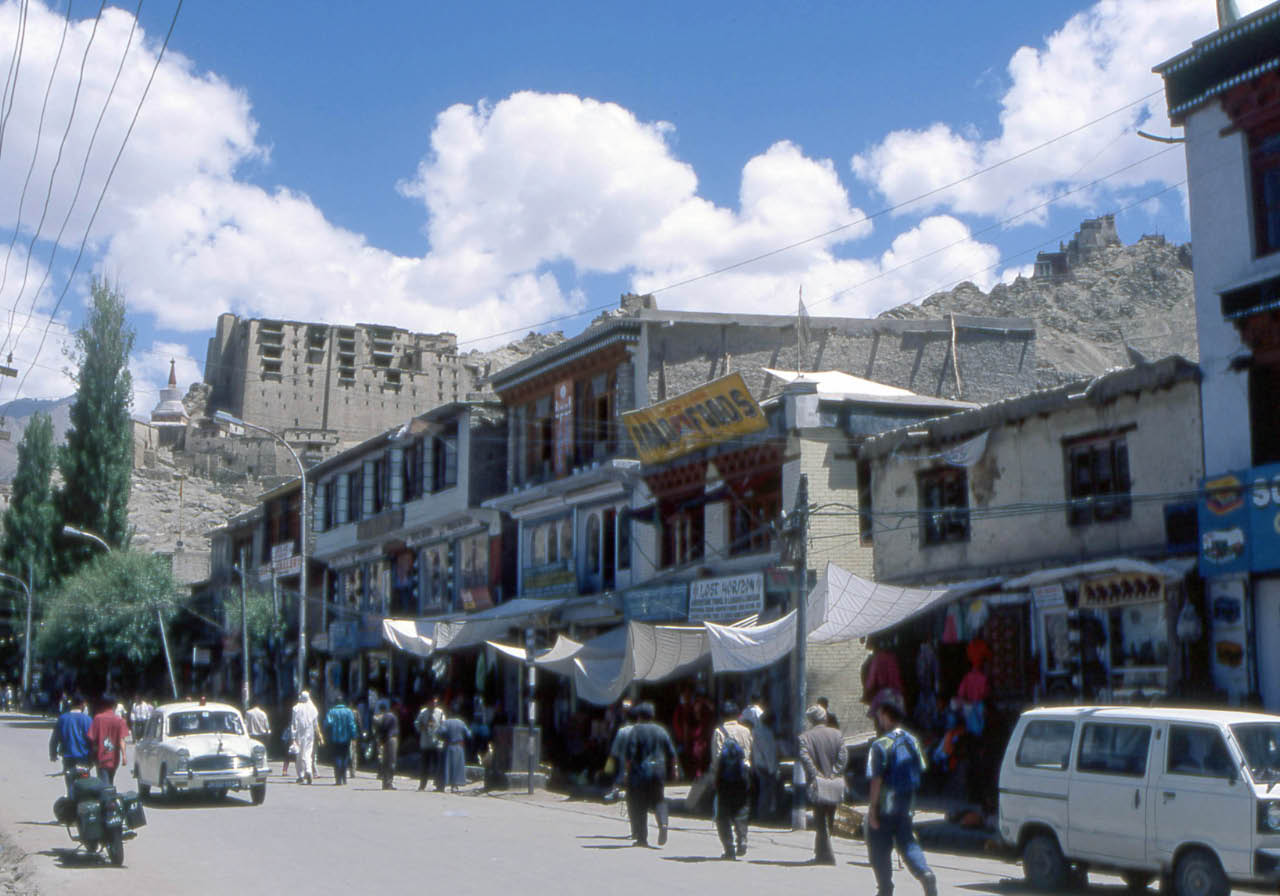 Rue de Leh au Ladakh