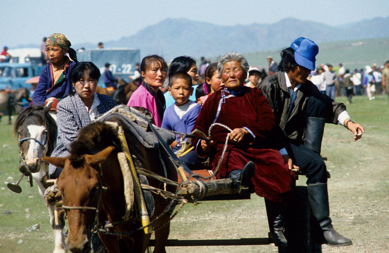 Mongolie- fête du Nadam d'Oulan-bator
