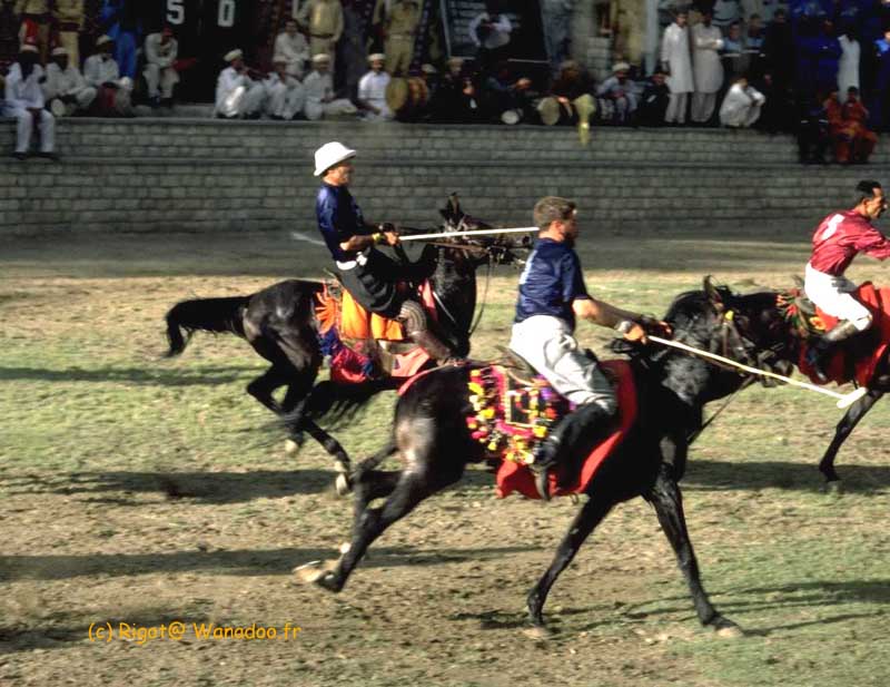match de polo à Gilgit (Pakistan)