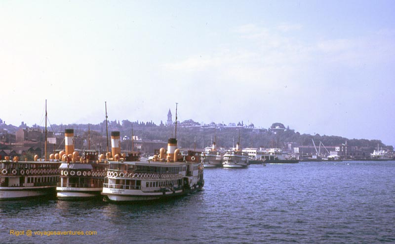 istambul bateaux de 1970