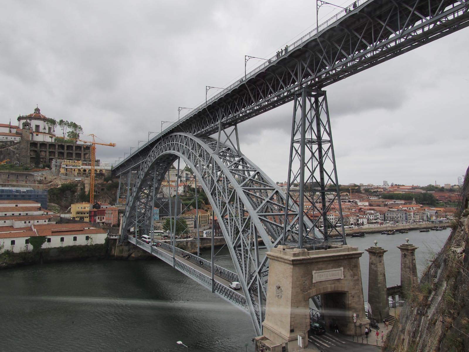 Porto - pont Luis (jumeau de celui de Garabit)