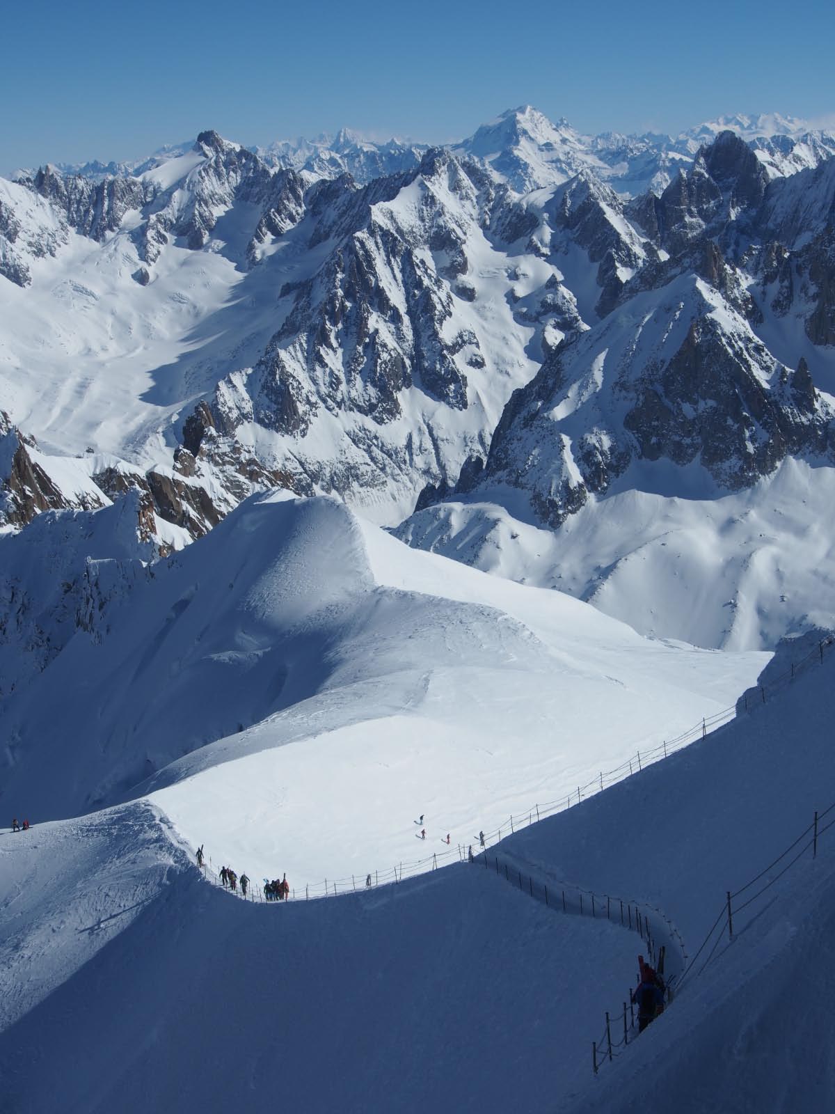 Vallée blanche (massif du Mt Blanc)