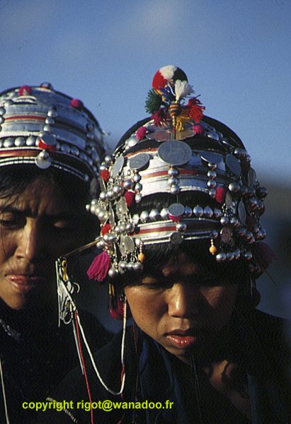 Ethnie Akha au nord Laos