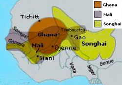 Les anciens empires de l’Afrique de l’Ouest centrale