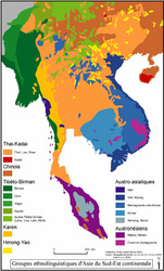 Cartographie des peuples du SE Asiatique