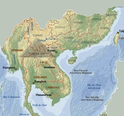 Géographie de l'Asie du SE continentale